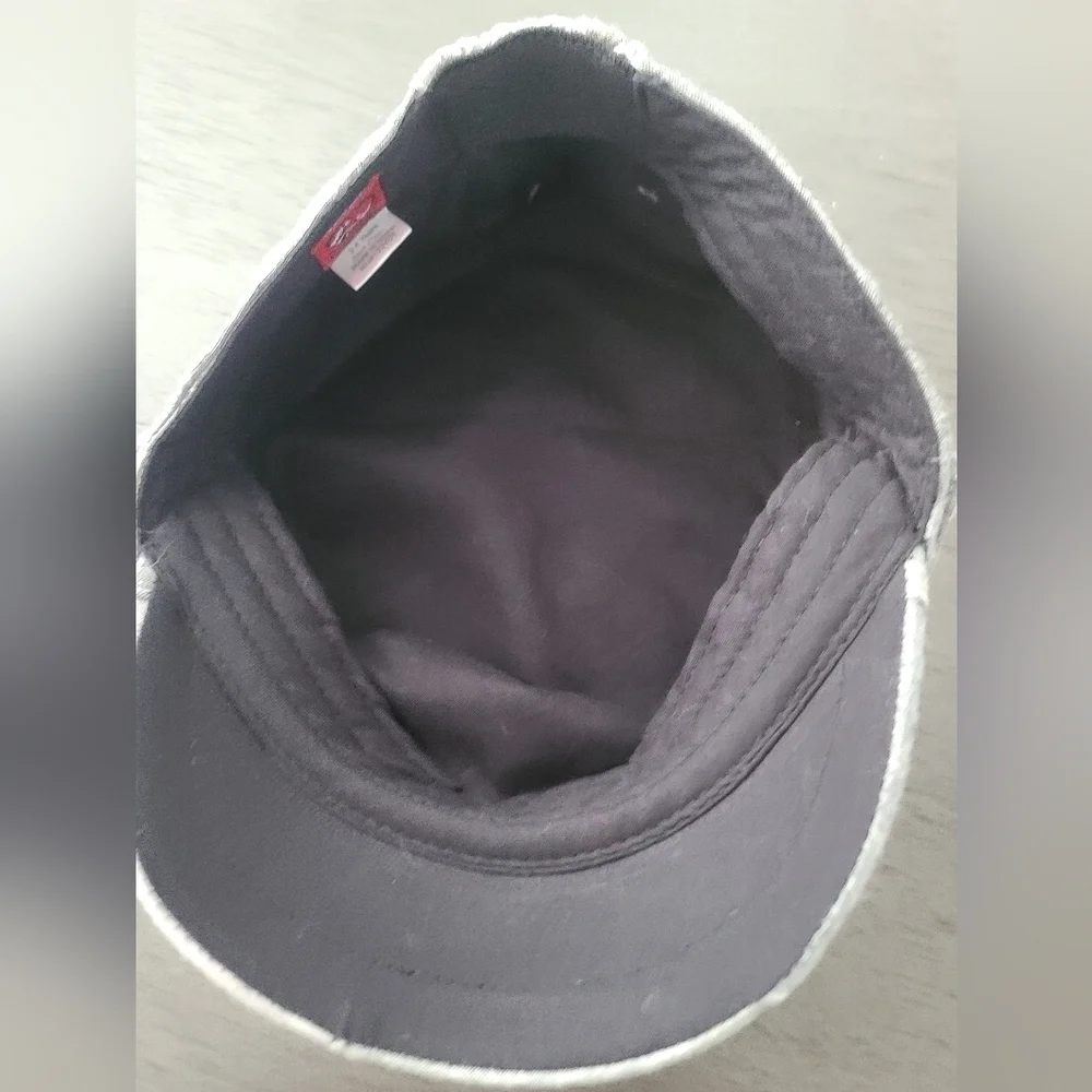 San Diego Hat Co Boys Gray Patchwork Cap NWT 2–4